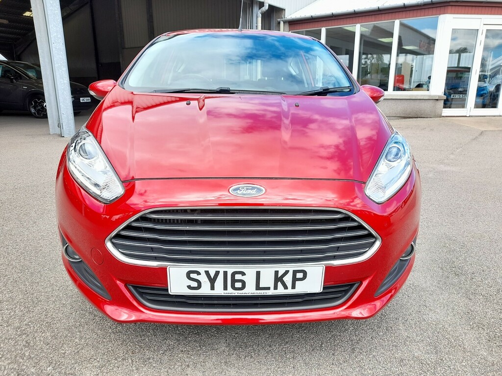 Ford Fiesta 1.0T 100 Zetec 48393 Miles 20 Pounds Road Red #3