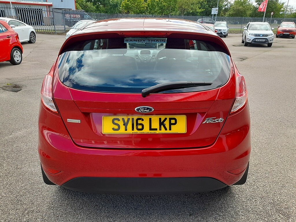 Ford Fiesta 1.0T 100 Zetec 48393 Miles 20 Pounds Road Red #6