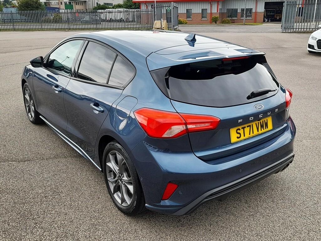Ford Focus 1.0T 125 St-line Edition Mhev ST71VMW Blue #5