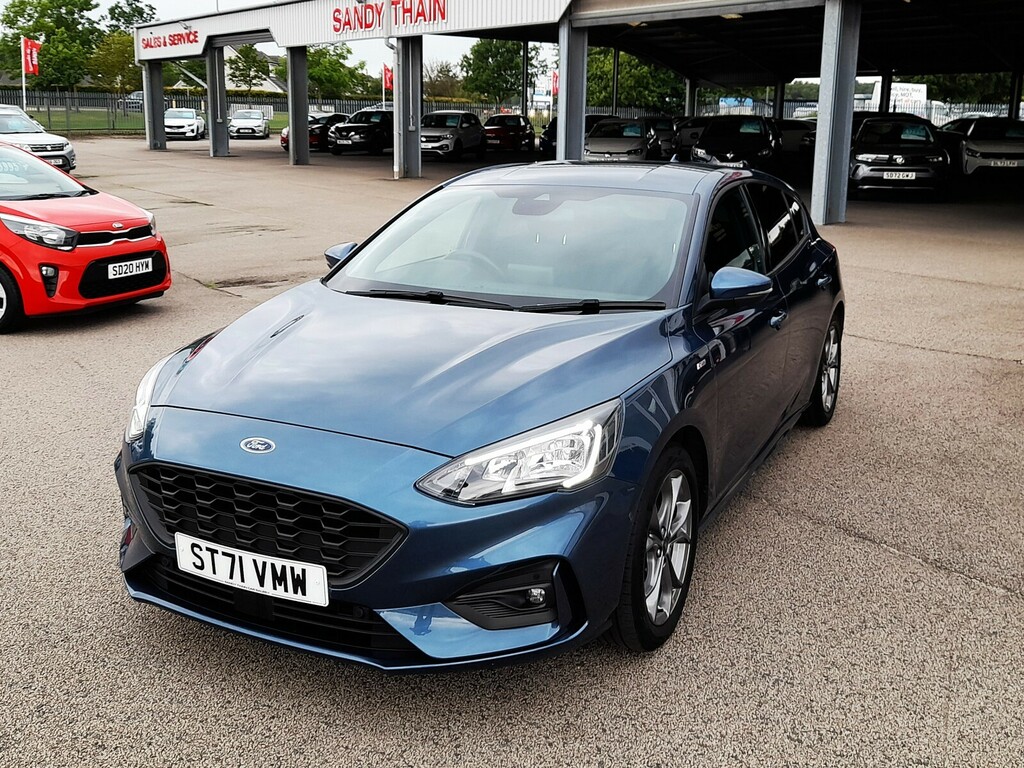 Ford Focus 1.0T 125 St-line Edition Mhev Blue