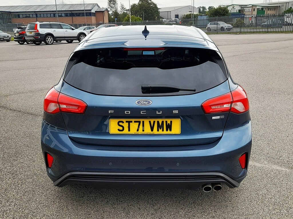 Ford Focus 1.0T 125 St-line Edition Mhev ST71VMW Blue #6