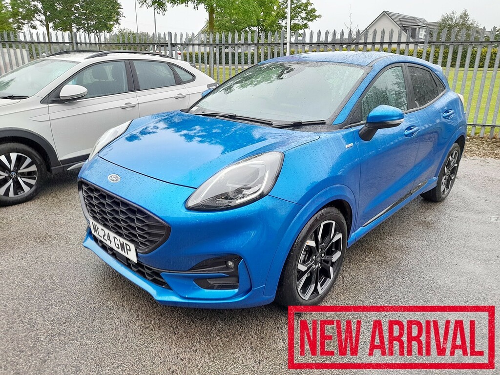 Ford Puma 1.0T 125 St-line X Mhev Nav ML24GWP Blue #2