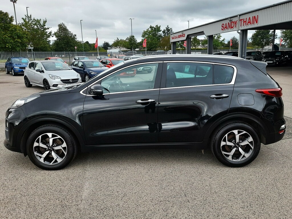 Kia Sportage 2 1.6 Crdi 134 Mhev Nav 2Wd Lez Compli BF21DXL Black #4