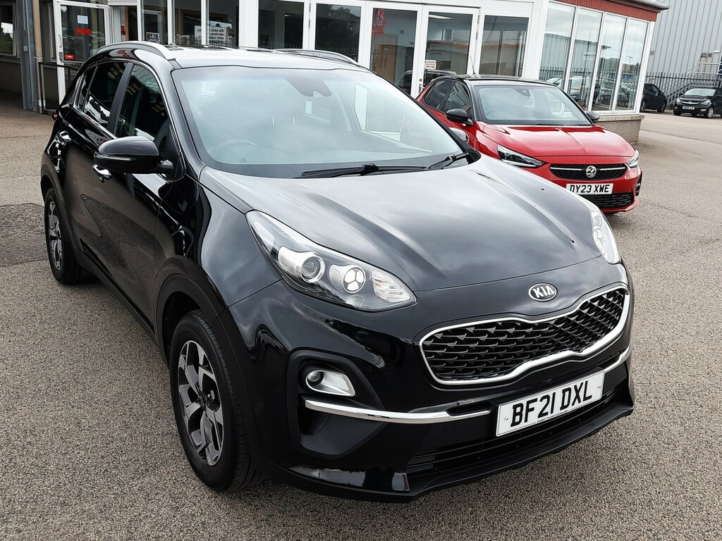 Kia Sportage 2 1.6 Crdi 134 Mhev Nav 2Wd Lez Compli BF21DXL Black #2