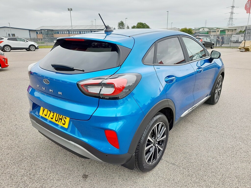 Ford Puma 1.0T 125 Titanium Mhev Nav YJ73UHS Blue #5