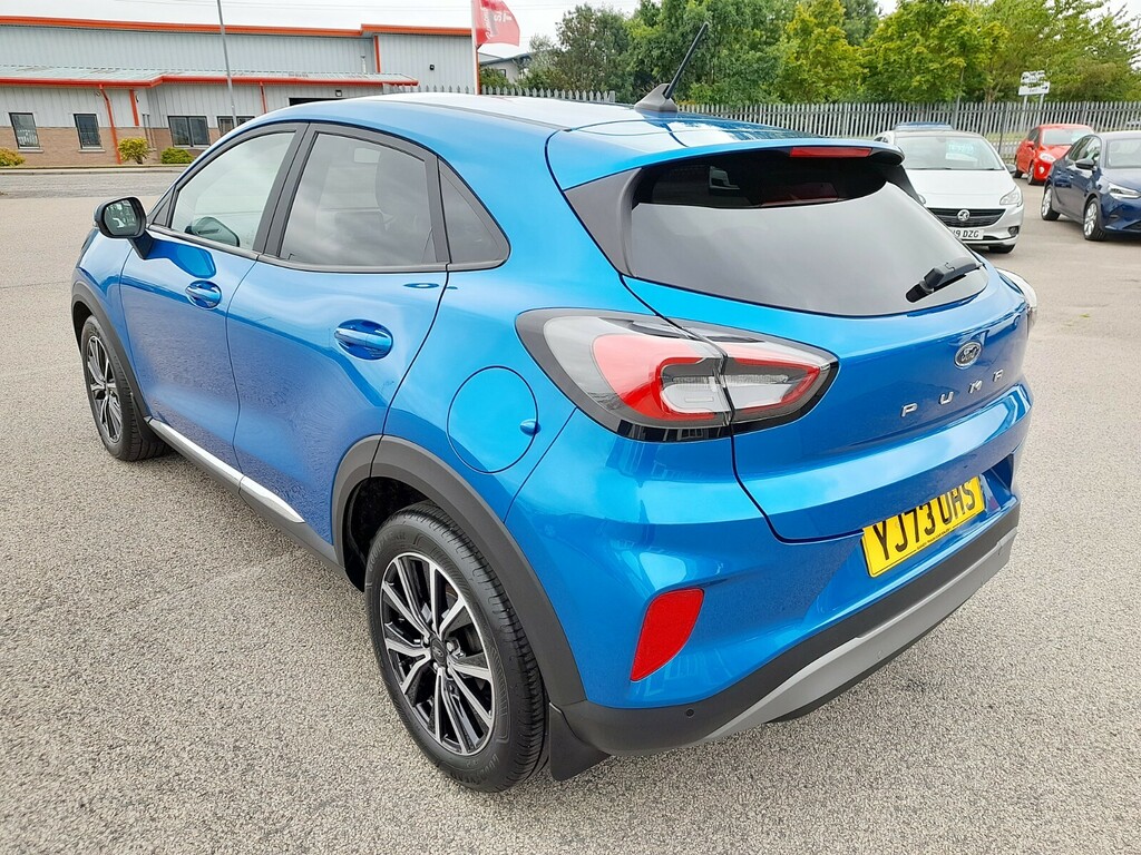 Ford Puma 1.0T 125 Titanium Mhev Nav YJ73UHS Blue #4
