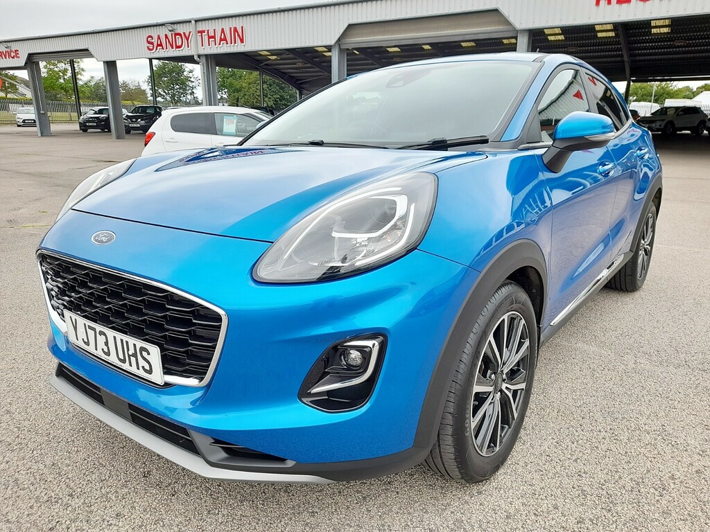 Ford Puma 1.0T 125 Titanium Mhev Nav Blue