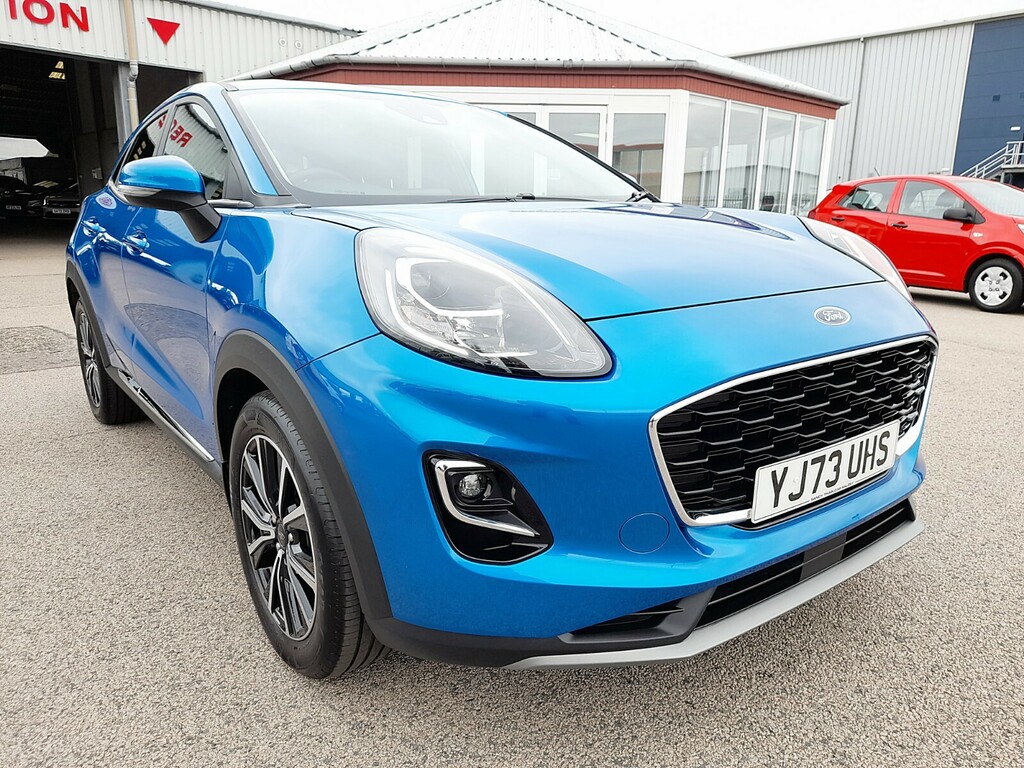 Ford Puma 1.0T 125 Titanium Mhev Nav YJ73UHS Blue #2