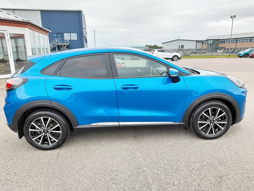 Ford Puma 1.0T 125 Titanium Mhev Nav YJ73UHS Blue #6