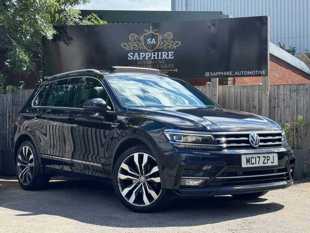 Volkswagen Tiguan 2.0 Tdi R-line Dsg 4Motion Euro 6 Ss 2017 Black