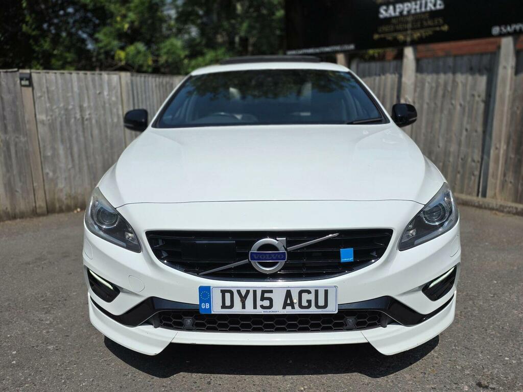 Volvo V60 D2 R-design Lux Nav U1069 White #10