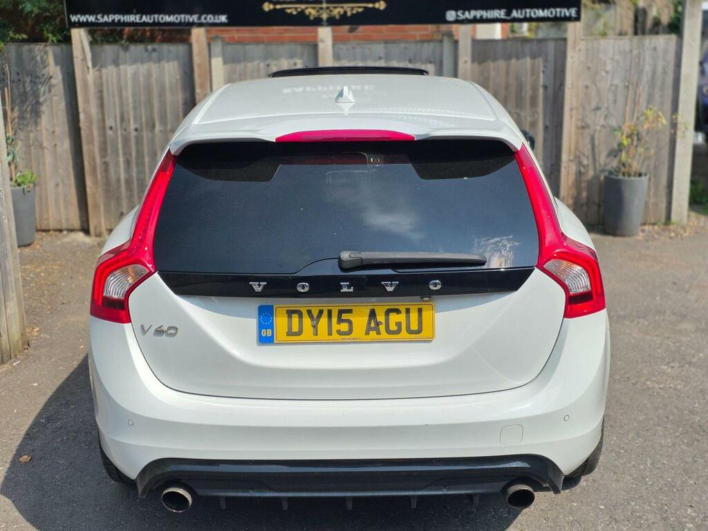 Volvo V60 D2 R-design Lux Nav U1069 White #40