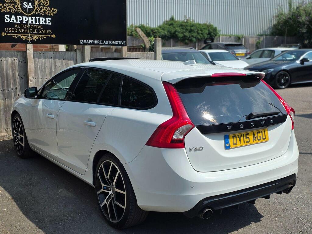 Volvo V60 D2 R-design Lux Nav U1069 White #44