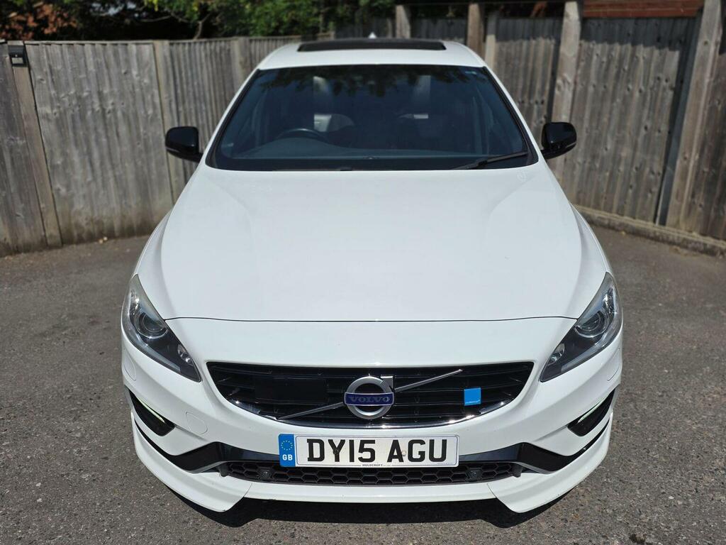 Volvo V60 D2 R-design Lux Nav U1069 White #11