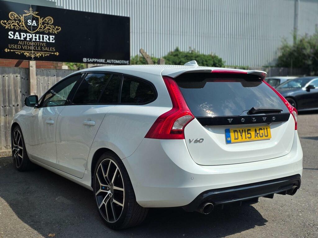 Volvo V60 D2 R-design Lux Nav U1069 White #43