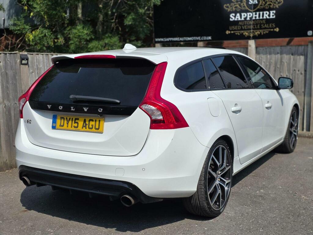 Volvo V60 D2 R-design Lux Nav U1069 White #41