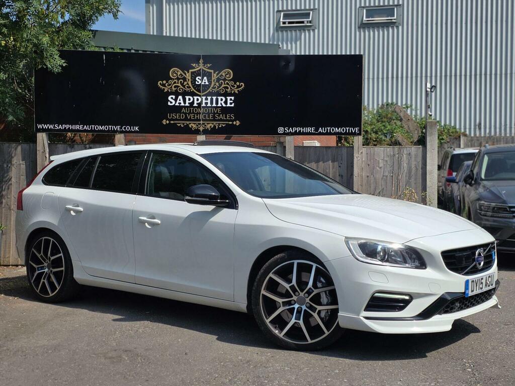 Volvo V60 3.0 T6 Polestar Geartronic Awd Euro 5 Euro 5 White #6