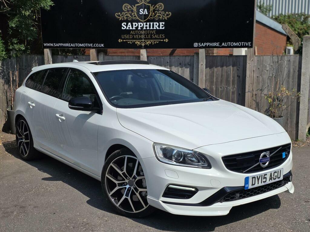 Volvo V60 3.0 T6 Polestar Geartronic Awd Euro 5 Euro 5 White #2