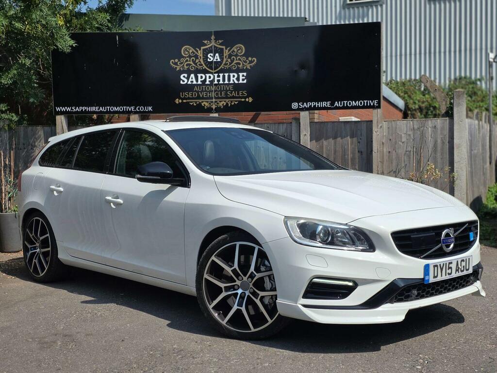 Volvo V60 3.0 T6 Polestar Geartronic Awd Euro 5 Euro 5 White #5