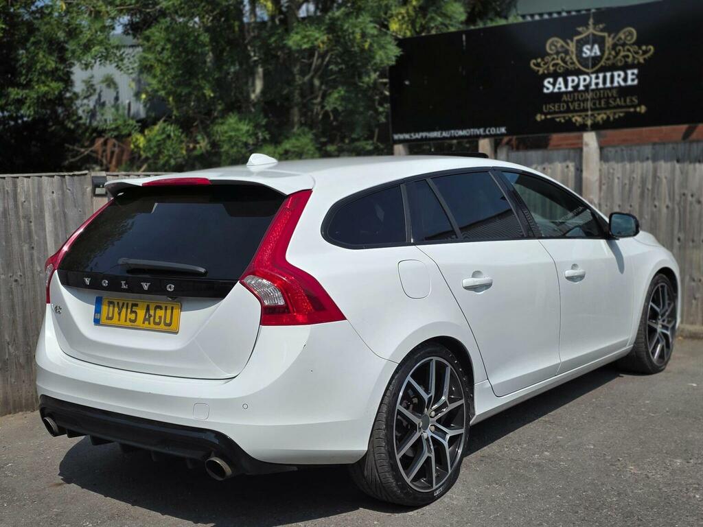 Volvo V60 D2 R-design Lux Nav U1069 White #42