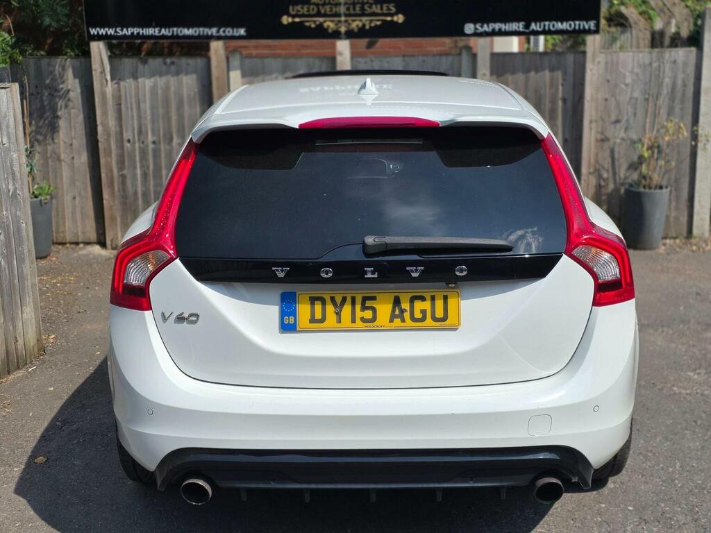 Volvo V60 D2 R-design Lux Nav U1069 White #39