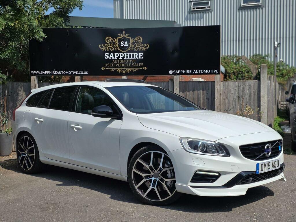 Volvo V60 D2 R-design Lux Nav U1069 White #7