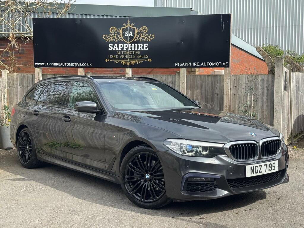 BMW 5 Series 2.0 520D M Sport Touring Xdrive Euro 6 Ss Grey #3