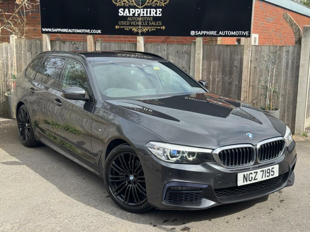 BMW 5 Series 2.0 520D M Sport Touring Xdrive Euro 6 Ss Grey #4