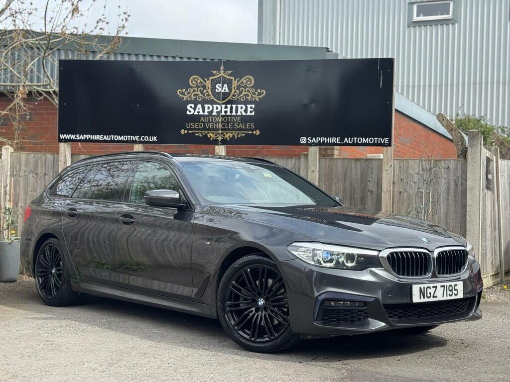BMW 5 Series 2.0 520D M Sport Touring Xdrive Euro 6 Ss Grey