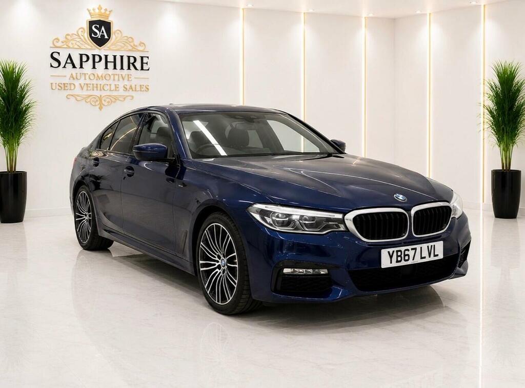 BMW 5 Series 3.0 530D M Sport Xdrive Euro 6 Ss 201 Blue