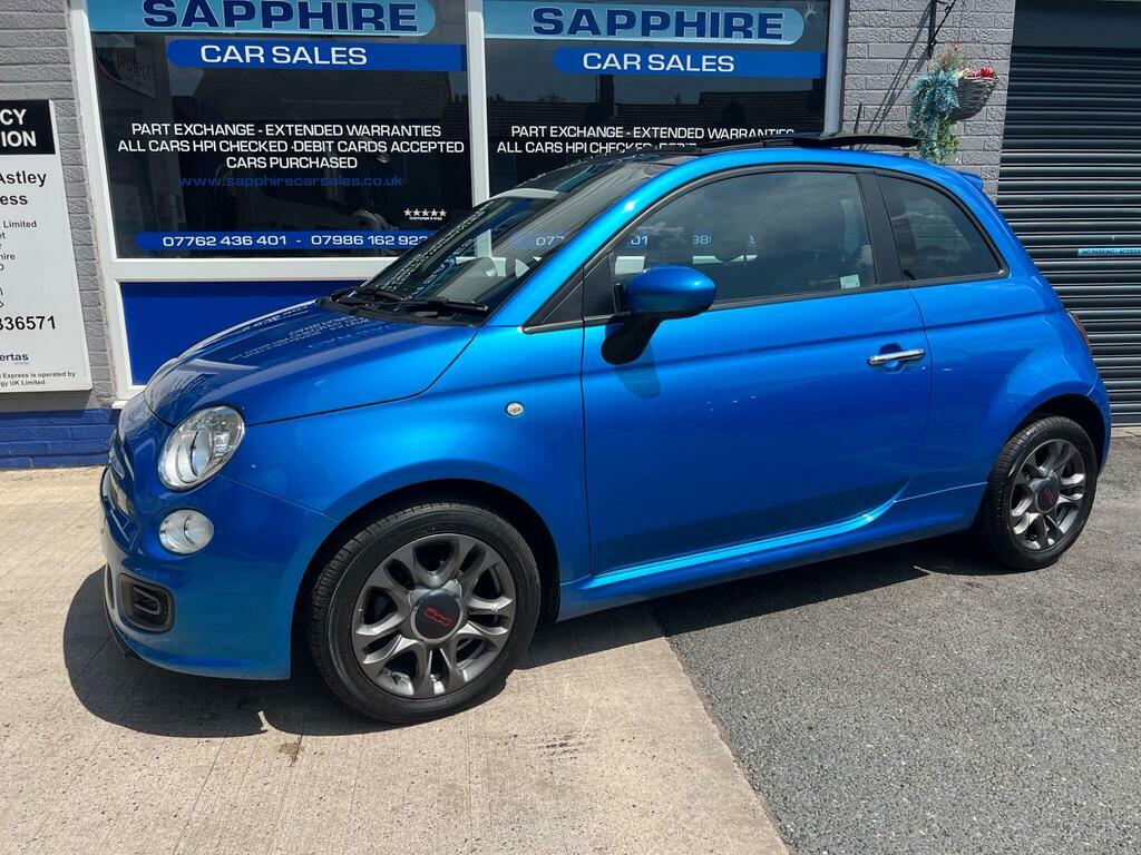 Fiat 500 1.2 S Euro 6 S S DU64LZJ Blue #5