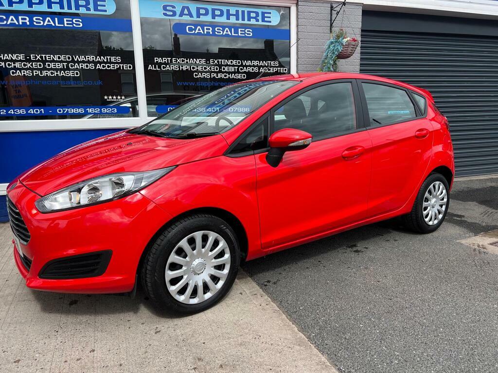 Ford Fiesta 1.25 Style Euro 5 Red #4