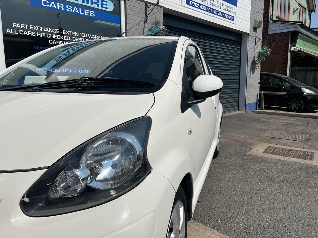 Toyota Aygo 1.0 Vvt-i Fire Euro 5 White #6