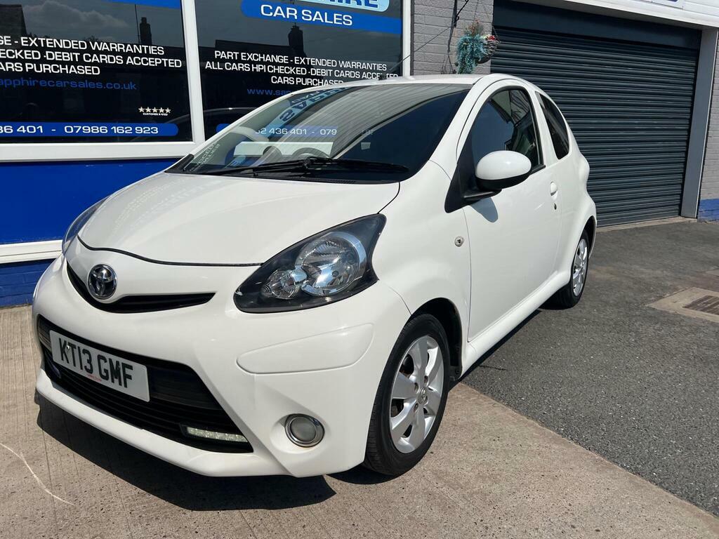 Toyota Aygo 1.0 Vvt-i Fire Euro 5 White #4