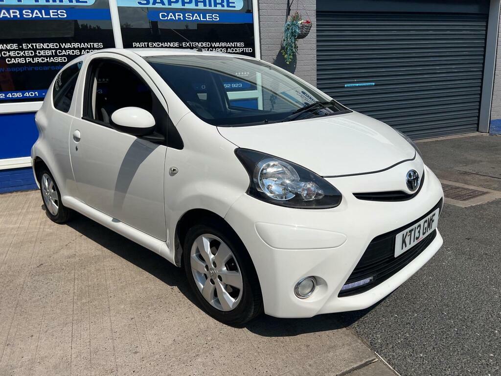 Toyota Aygo 1.0 Vvt-i Fire Euro 5 White #3