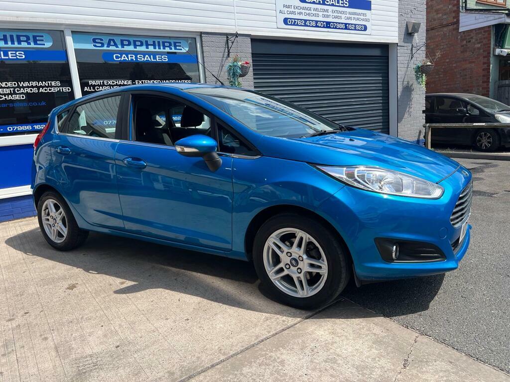 Ford Fiesta 1.25 Zetec Euro 5 ND13EUW Blue #2