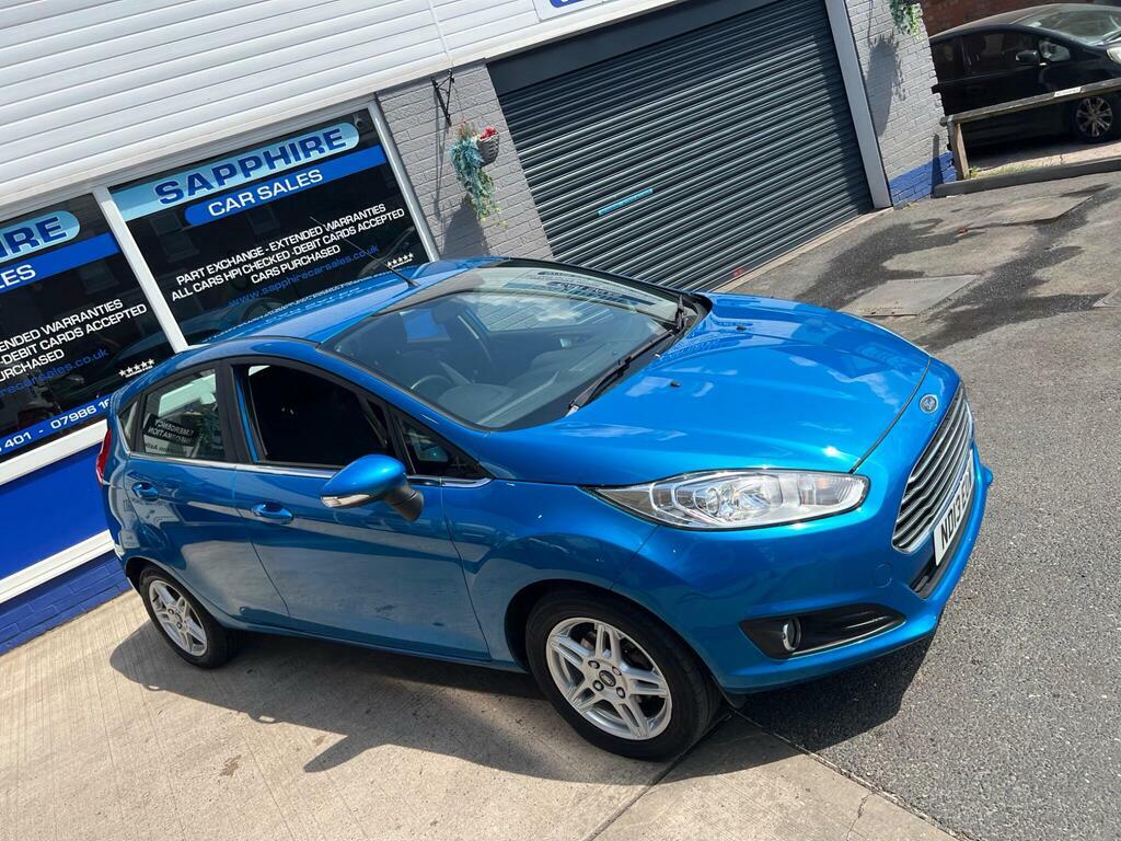 Ford Fiesta 1.25 Zetec Euro 5 Blue