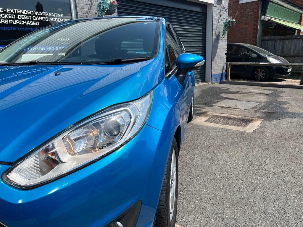 Ford Fiesta 1.25 Zetec Euro 5 ND13EUW Blue #6