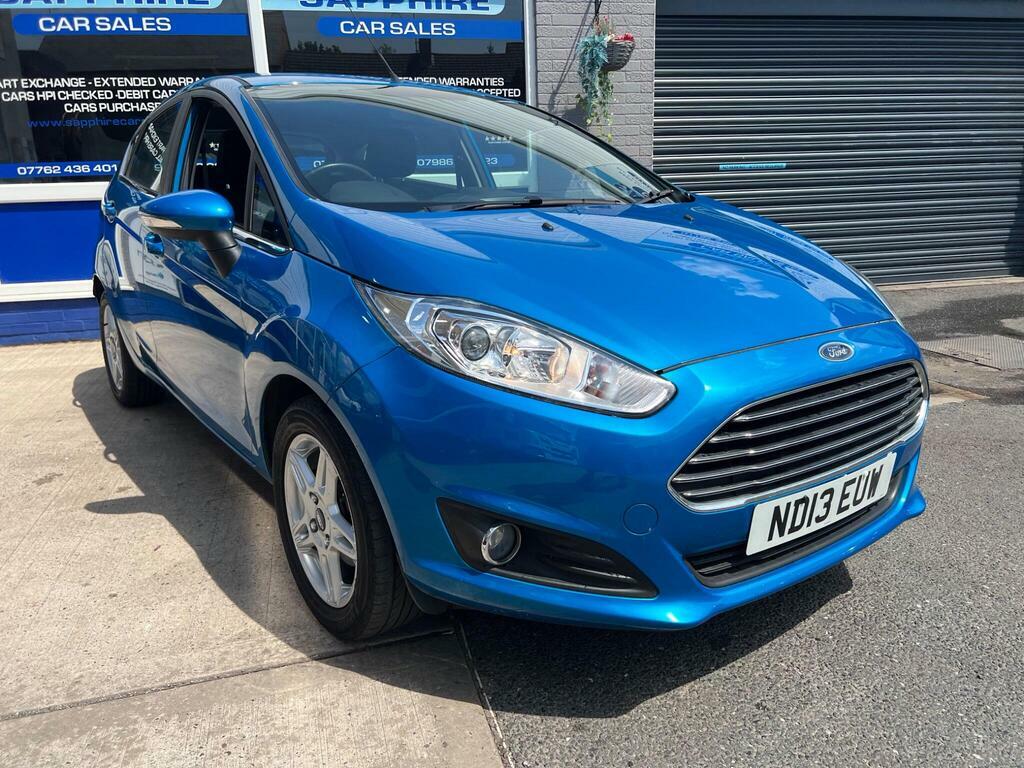 Ford Fiesta 1.25 Zetec Euro 5 ND13EUW Blue #3