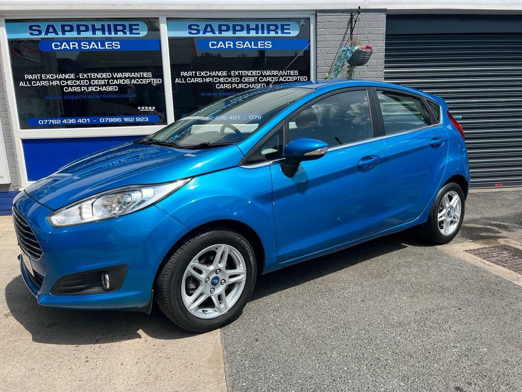 Ford Fiesta 1.25 Zetec Euro 5 ND13EUW Blue #5
