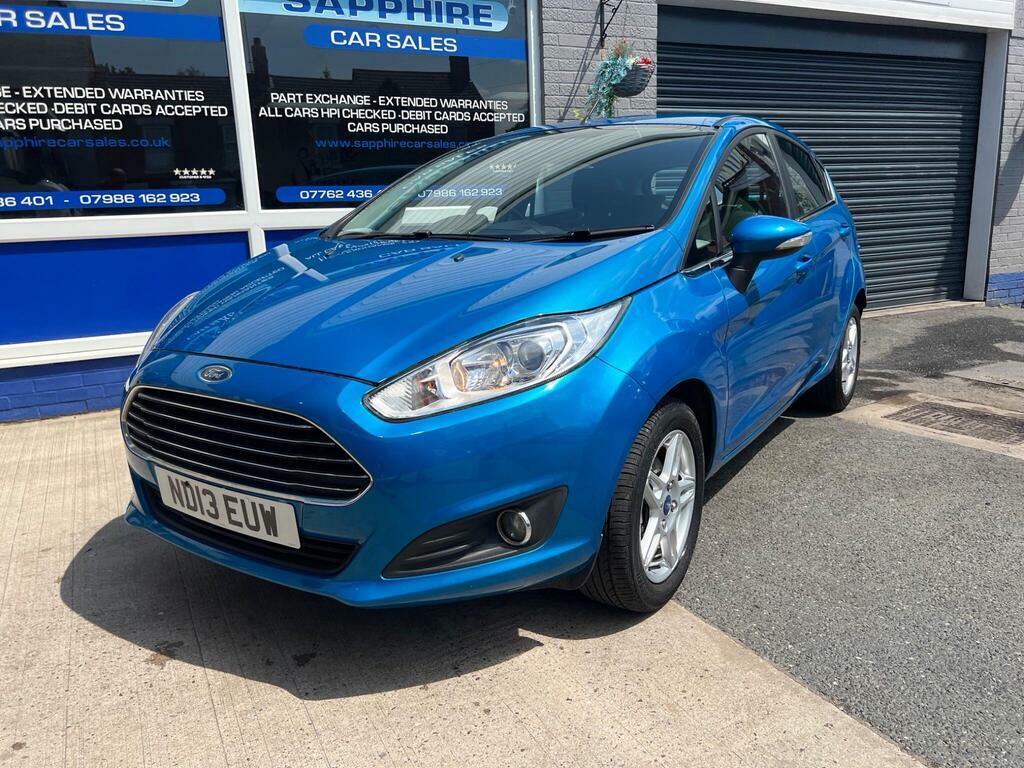 Ford Fiesta 1.25 Zetec Euro 5 ND13EUW Blue #4