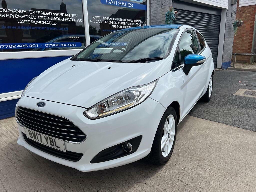 Ford Fiesta 1.25 Zetec White Edition Euro 6 White #4