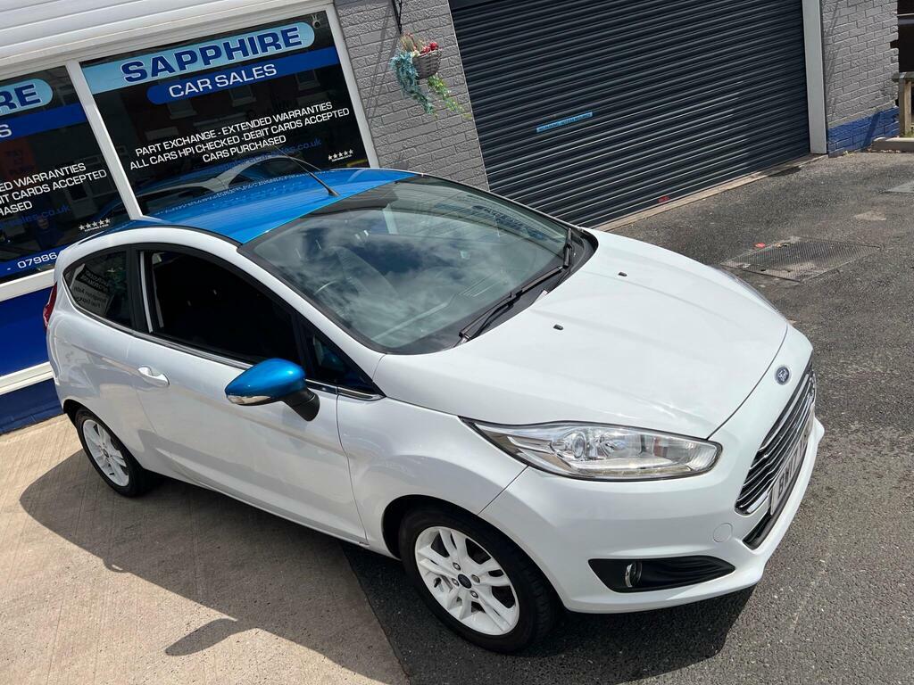 Ford Fiesta 1.25 Zetec White Edition Euro 6 White