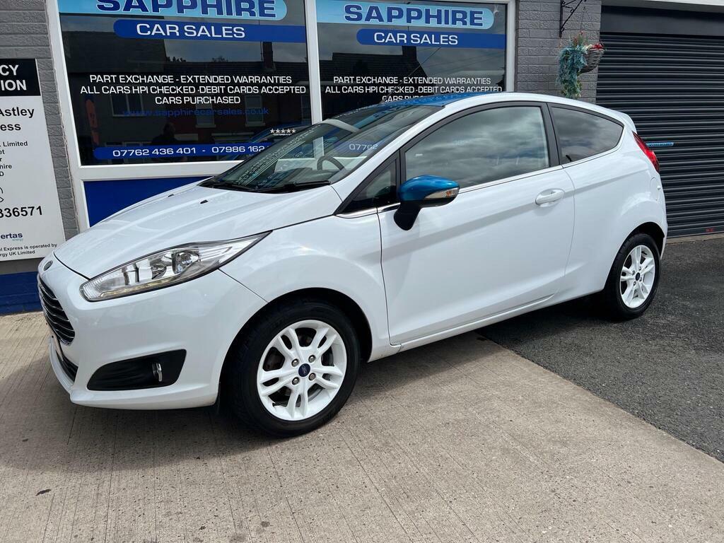 Ford Fiesta 1.25 Zetec White Edition Euro 6 White #5