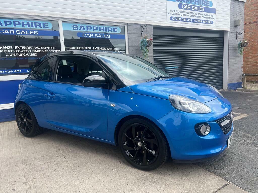 Vauxhall Adam 1.2I Ecoflex Energised Euro 6 S S Blue #3