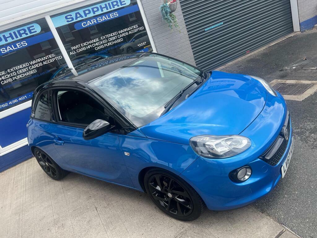 Vauxhall Adam 1.2I Ecoflex Energised Euro 6 S S Blue #2