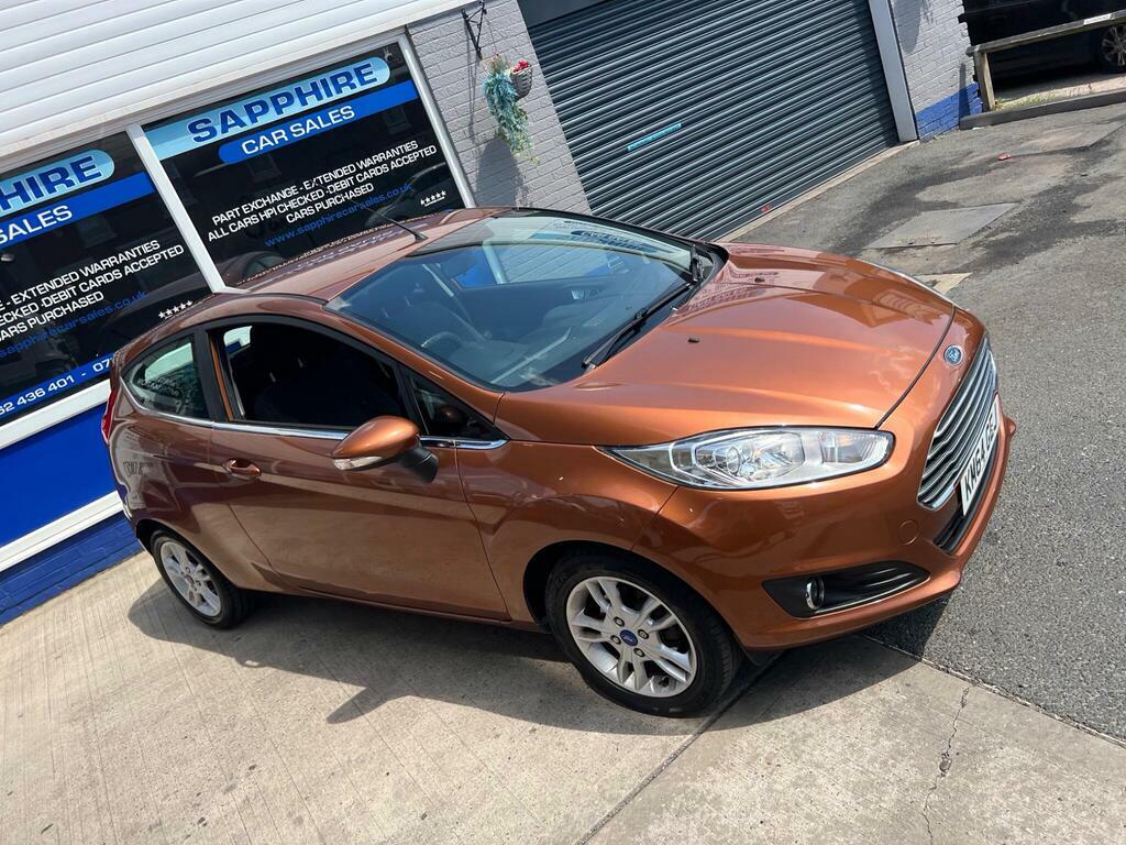 Ford Fiesta 1.25 Zetec Euro 5 Orange