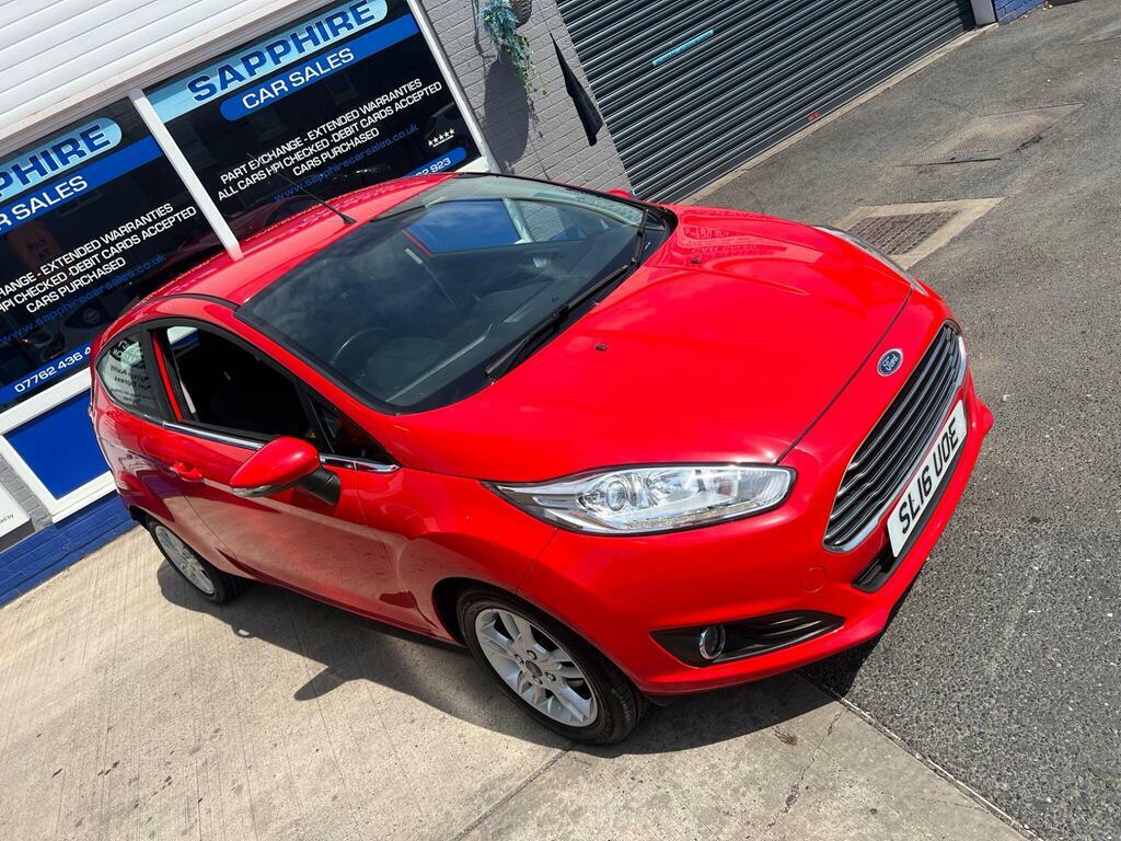 Ford Fiesta 1.25 Zetec Euro 6 Red