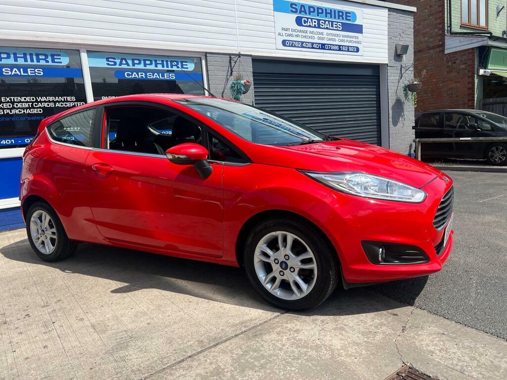 Ford Fiesta 1.25 Zetec Euro 6 Red #2