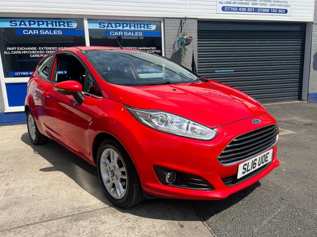 Ford Fiesta 1.25 Zetec Euro 6 Red #3